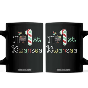 My 1st Kwanzaa Coffee Mug Babys First Kwanzaa Kinara Gift TS10 Black Print Your Wear