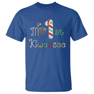 My 1st Kwanzaa T Shirt Babys First Kwanzaa Kinara Gift TS10 Royal Blue Print Your Wear