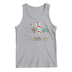 My 1st Kwanzaa Tank Top Babys First Kwanzaa Kinara Gift TS10 Athletic Heather Print Your Wear