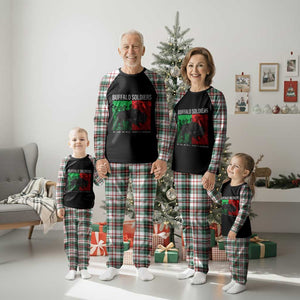 Buffalo Soldiers Plaid Pajama Set 9th and 10th Cavalry Afro African American Heros TS10 Christmas Plaid Print Your Wear
