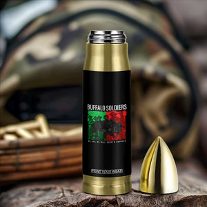 Buffalo Soldiers Bullet Tumbler 9th and 10th Cavalry Afro African American Heros TS10 Print Your Wear