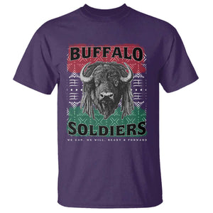 Buffalo Soldiers T Shirt Retro African American Black History TS10 Purple Print Your Wear