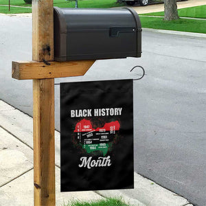 Black History Leaders Garden Flag African American Milestones Map Civil Right TS10 Print Your Wear