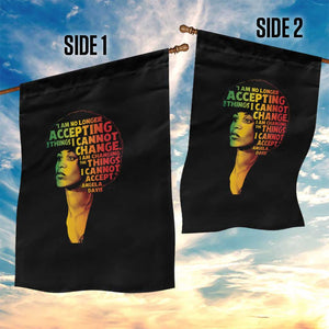 Angela Davis Inspirational Quote Garden Flag Black History Month Afro Woman Activist TS10 Print Your Wear