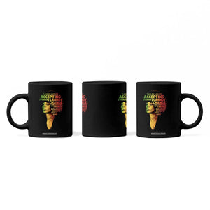 Angela Davis Inspirational Quote Coffee Mug Black History Month Afro Woman Activist TS10 Print Your Wear