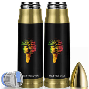 Angela Davis Inspirational Quote Bullet Tumbler Black History Month Afro Woman Activist TS10 Black Print Your Wear