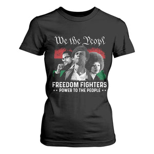 Vintage Black Panther Party T Shirt For Women Huey P. Newton Malcolm X Angela Davis Black History TS10 Black Print Your Wear