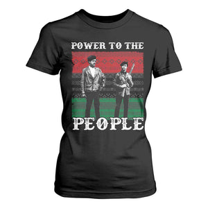 Vintage Black Panthers Party T Shirt For Women Power To The People Self Defense Black History TS10 Black Print Your Wear