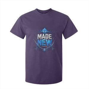 Christian Baptism T Shirt For Kid Made Water Bible Verse Baptized TS10 Purple Print Your Wear