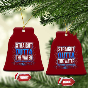 Baptism Ceramic Ornament Straight Outta Water Christian Baptized TS10 Print Your Wear