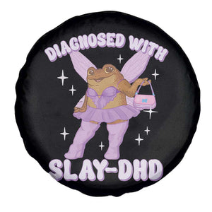 ADHD Meme Spare Tire Cover Funny Slay DHD Frog Neurodivergent TS10 Print Your Wear