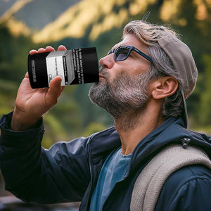 ADHD Meme 4 in 1 Can Cooler Tumbler Funny System Error Neurodivergent Humor TS10 Print Your Wear