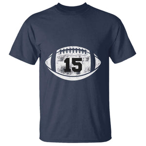Personalized Football Game Day T Shirt Custom Number Cute Senior Mom Mama TS10 Navy Print Your Wear