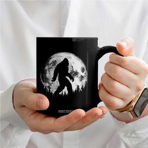 Bigfoot Night Stroll Coffee Mug Cool Full Moon & Trees Sasquatch TS10 Print Your Wear
