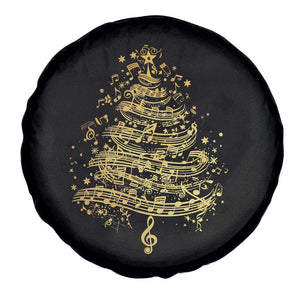Music Christmas Tree Spare Tire Cover Musician Music Lover Gift TS10 Print Your Wear