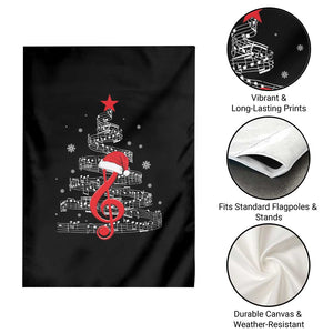 Christmas Tree Music Garden Flag Musician Music Lover Gift TS10 Print Your Wear