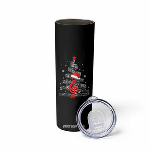 Christmas Tree Music Skinny Tumbler Musician Music Lover Gift TS10 Print Your Wear