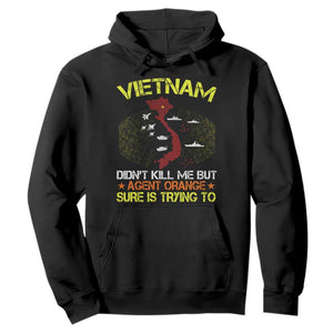 Agent Orange Dioxin Hoodie Vietnam Veteran Vet Gifts TS10 Black Print Your Wear