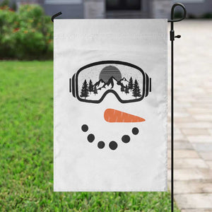 Ski Snowboard Snowman Face Garden Flag Goggles Skiing Snow Ski Lover Skier TS10 Print Your Wear
