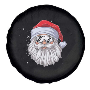 Skiing Santa Face Christmas Spare Tire Cover Retro Ski Goggles Winter Sports Skiing Gift Snowboard TS10 Print Your Wear