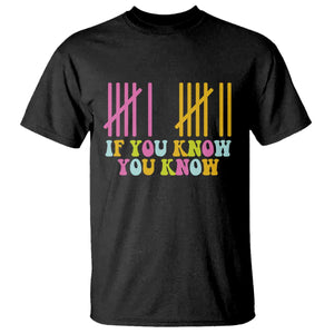 Funny Six Seven 6 7 Teen Slang T Shirt If You Know You Know Viral Meme TS10 Black Print Your Wear