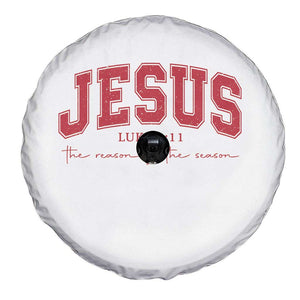 Jesus is the Reason Christmas Spare Tire Cover Christian Varsity TS10 Print Your Wear