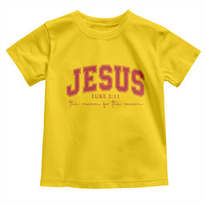 Jesus is the Reason Christmas Toddler T Shirt Christian Varsity TS10 Daisy Print Your Wear