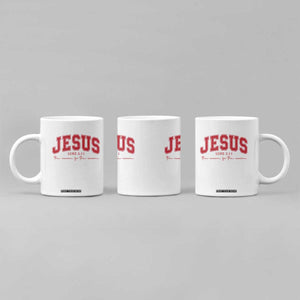 Jesus is the Reason Christmas Coffee Mug Christian Varsity TS10 Print Your Wear