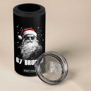 Cool Santa Claus Six Seven 67 Meme 4 in 1 Can Cooler Tumbler Funny 6 7 Gen Alpha Slang Viral Meme TS10 Print Your Wear