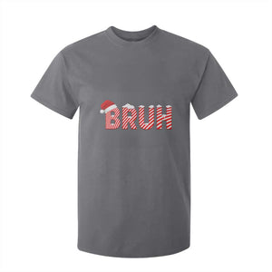 Bruh Christmas T Shirt For Kid Funny Saying Meme TS10 Charcoal Print Your Wear