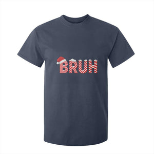 Bruh Christmas T Shirt For Kid Funny Saying Meme TS10 Navy Print Your Wear