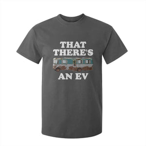 Christmas Movie T Shirt For Kid That There's An RV Christmas Vacation Xmas Lights TS10 Dark Heather Print Your Wear