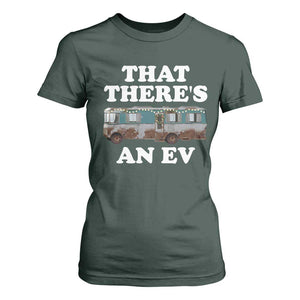 Christmas Movie T Shirt For Women That There's An RV Christmas Vacation Xmas Lights TS10 Dark Forest Green Print Your Wear
