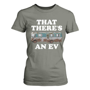 Christmas Movie T Shirt For Women That There's An RV Christmas Vacation Xmas Lights TS10 Military Green Print Your Wear