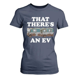 Christmas Movie T Shirt For Women That There's An RV Christmas Vacation Xmas Lights TS10 Navy Print Your Wear