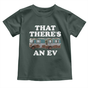 Christmas Movie Toddler T Shirt That There's An RV Christmas Vacation Xmas Lights TS10 Dark Forest Green Print Your Wear