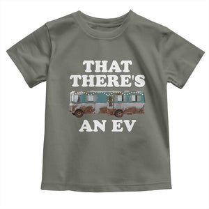 Christmas Movie Toddler T Shirt That There's An RV Christmas Vacation Xmas Lights TS10 Military Green Print Your Wear