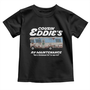 Christmas Movie Toddler T Shirt That There's An RV Christmas Vacation TS10 Black Print Your Wear