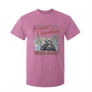 Stupid Canadian Wolf Bird T Shirt For Kid Vintage Heated Hookey Loon Meme TS10 Azalea Print Your Wear