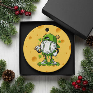 Baseball Drip Icecream Ceramic Ornament Youth Boy St Patricks Day Shamrock Green TS10 1pc Yellow Cheese Print Your Wear