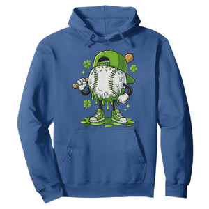 Baseball Drip Icecream Hoodie Youth Boy St Patricks Day Shamrock Green TS10 Royal Blue Print Your Wear