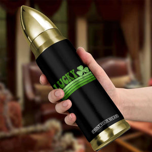 Retro Lucky Bullet Tumbler St Patricks Day Irish Shamrock TS10 Print Your Wear
