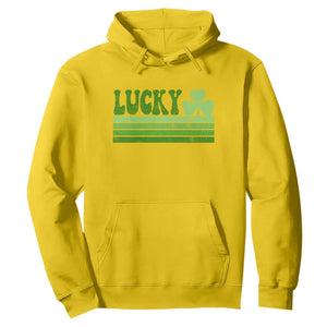 Retro Lucky Hoodie St Patricks Day Irish Shamrock TS10 Daisy Print Your Wear
