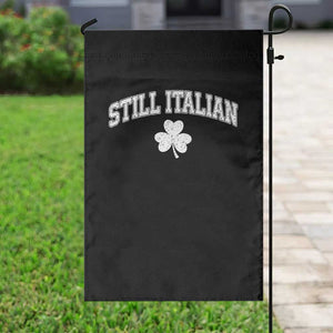 St Patricks Day Italian Garden Flag Funny Retro Varsity Sporty Style Shamrock TS10 Print Your Wear