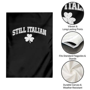 St Patricks Day Italian Garden Flag Funny Retro Varsity Sporty Style Shamrock TS10 Print Your Wear