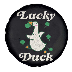 Lucky Duck Spare Tire Cover St Patricks Day Shamrock Irish TS10 Print Your Wear