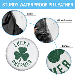 Funny Irish St Patricks Day Shamrock Spare Tire Cover Lucky Charmer TS10 Print Your Wear