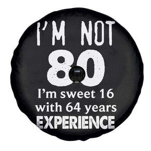 80th Birthday Spare Tire Cover Funny 80 Year Old Gift TS10 Print Your Wear