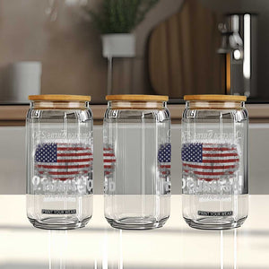 America Turns 250 I Turn 50 Glass Can Vintage 1976 50th Birthday 250th Anniversary USA 50 Year Old Gift