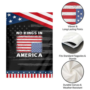 Snarky No Kings In America Garden Flag 86 47 No Faux King Way US Flag Upside Down TS10 Print Your Wear